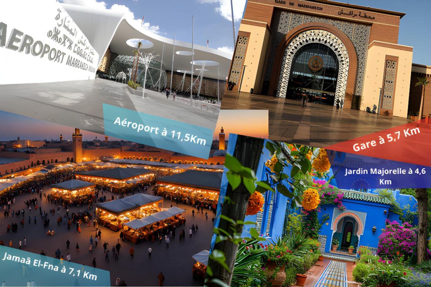 Renove Avec Style Et Parking Surveille * Marrakesh